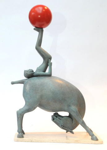 Eoghan Bridge 'Shooting For Mars' ceramic H57cm W31cm