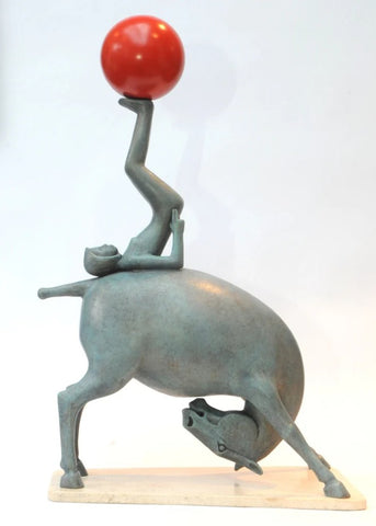 Eoghan Bridge 'Shooting For Mars' ceramic H56xW21.5xL38cm