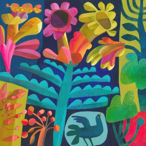 Esté MacLeod 'Dolcissimo' acrylic on canvas 50x50cm