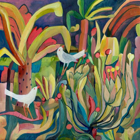 Este MacLeod 'Lahaina' acrylic on canvas 50x50cm