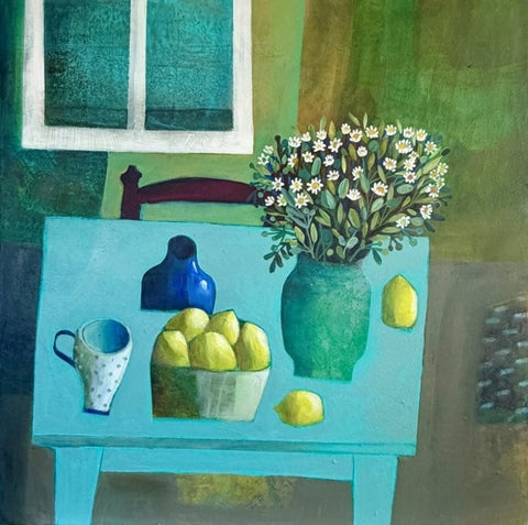 Esté MacLeod 'Michaelmas' acrylic on canvas 70x70cm