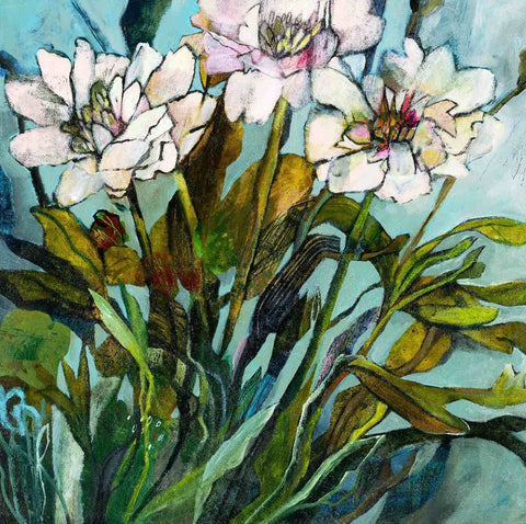 Esté MacLeod 'Nemours' acrylic on canvas 60x60cm