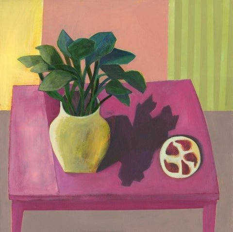 Esté MacLeod 'Summer Shadows' acrylic on canvas 90x90cm