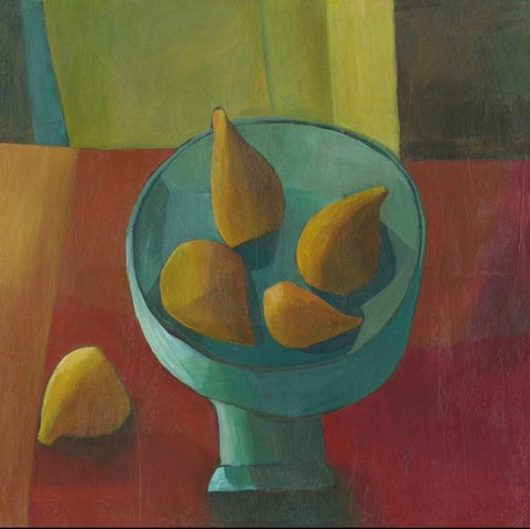 Esté MacLeod 'Sweet Treats' acrylic on canvas 40x40cm
