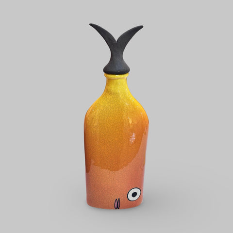 Guy Routledge 'Large Fish Bottle' ceramic H37cm