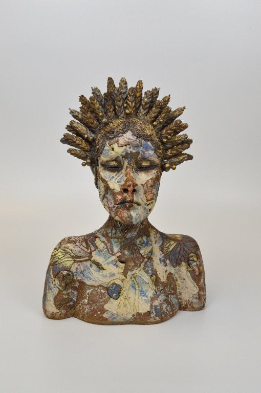 Helen Nottage 'Demeter' ceramic 32x23x13cm