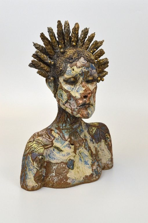 Helen Nottage 'Demeter' ceramic 32x23x13cm