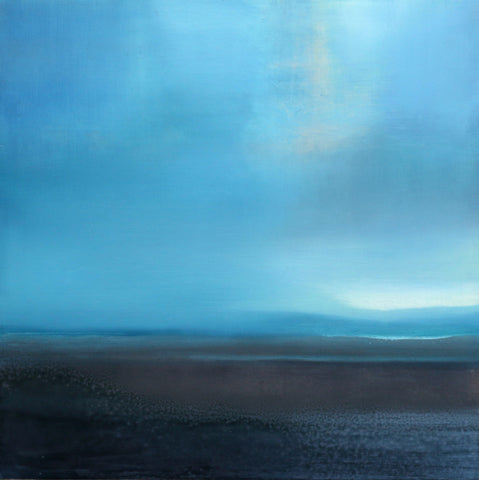 Helen Glassford 'Early' oil on board 50x50cm