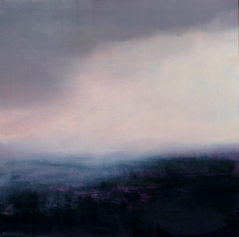 Helen Glassford 'Porous' oil on board 40x40cm