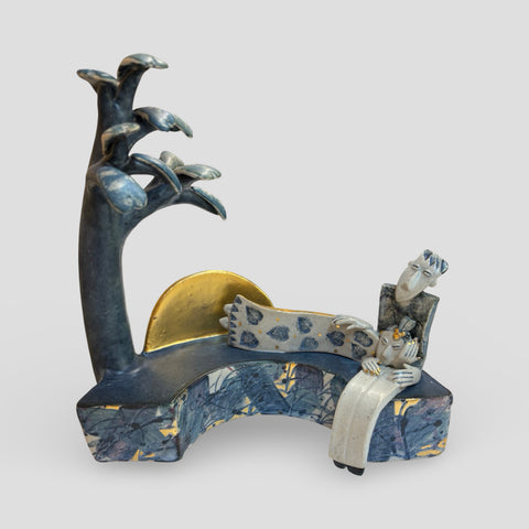 Helen Martino ‘At Sun Up’ (132) ceramic H21xW22xD13cm