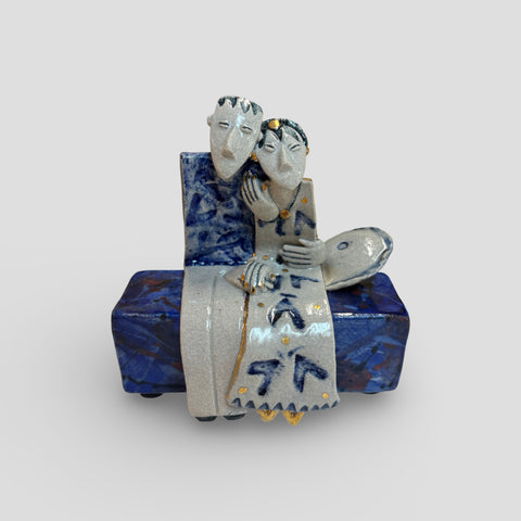 Helen Martino ‘Beloveds’ (138) ceramic H11xW11xD6cm