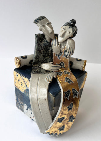 Helen Martino 'Beloveds' ceramic H20.5xW15xD16cm