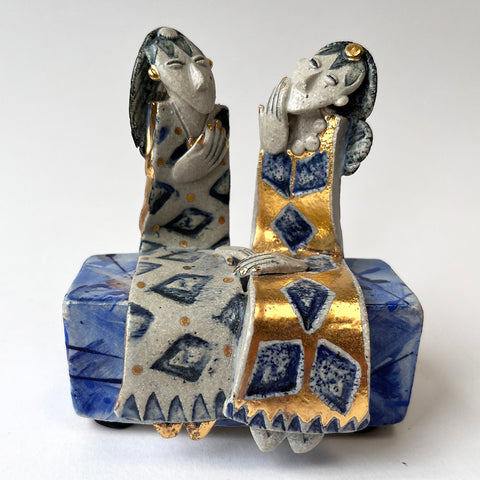 Helen Martino 'Remembering' ceramic H11xW10xD6.5cm