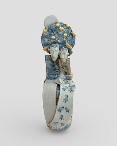 Helen Martino ‘Under the Old Apple Tree’ (131) ceramic H30xW9xD12cm