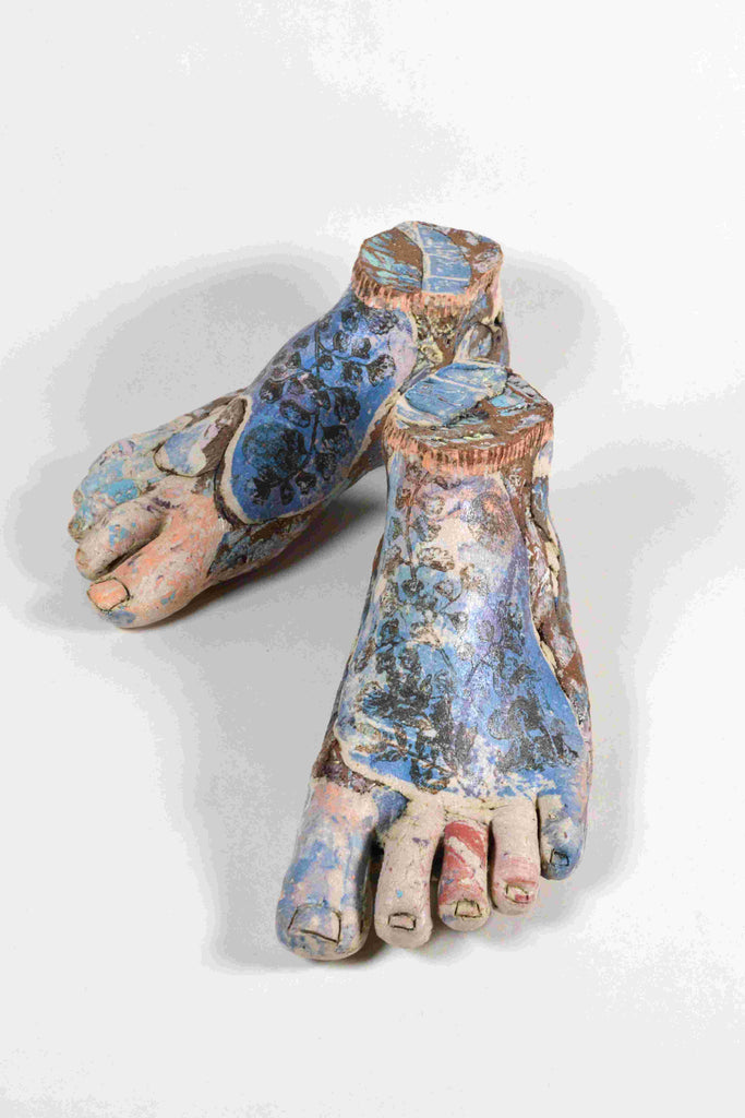 Helen Nottage 'Blossom Feet' 9x18x22cm