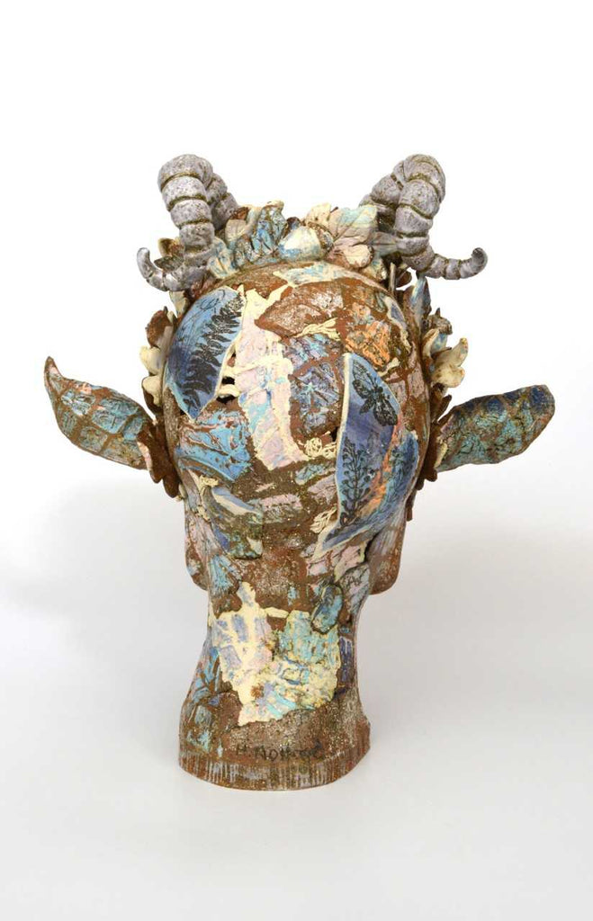 Helen Nottage 'Faun' ceramic 35x28x33cm