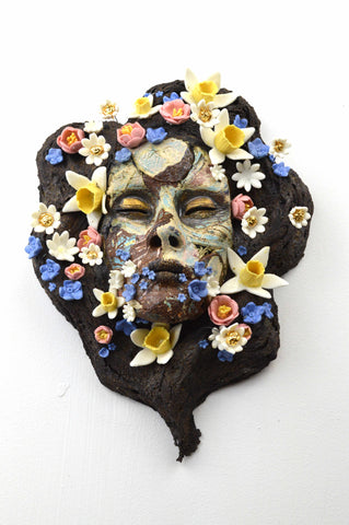 Helen Nottage 'Flora' ceramic H27xW19xD7cm