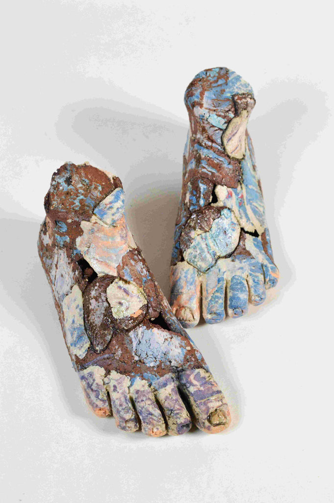 Helen Nottage 'Miniature Feet II' 5x9x12cm