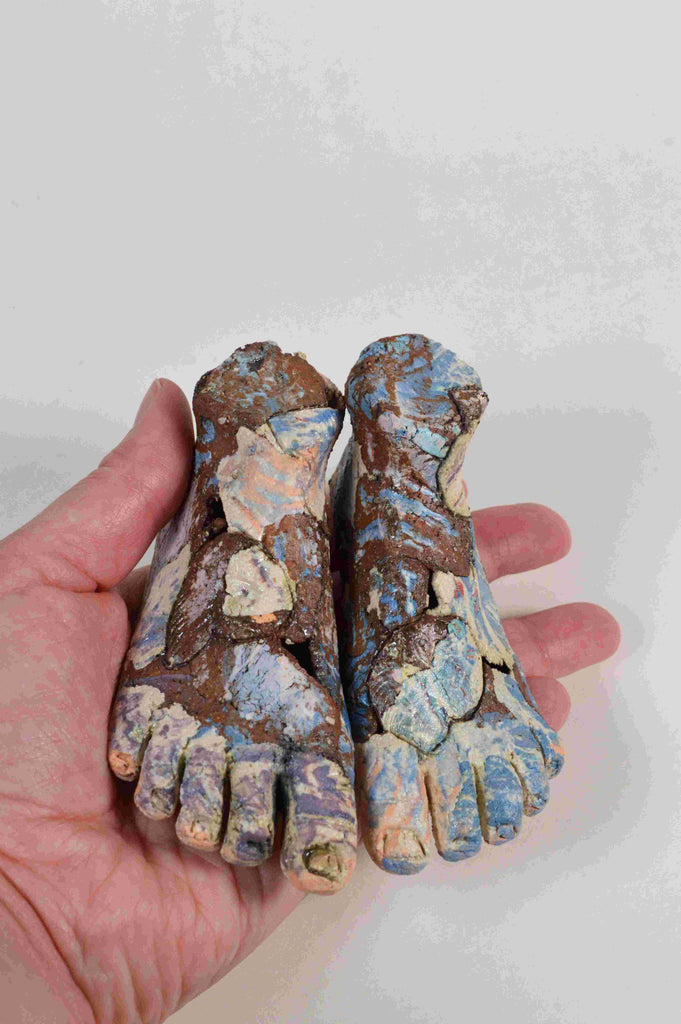 Helen Nottage 'Miniature Feet II' 5x9x12cm