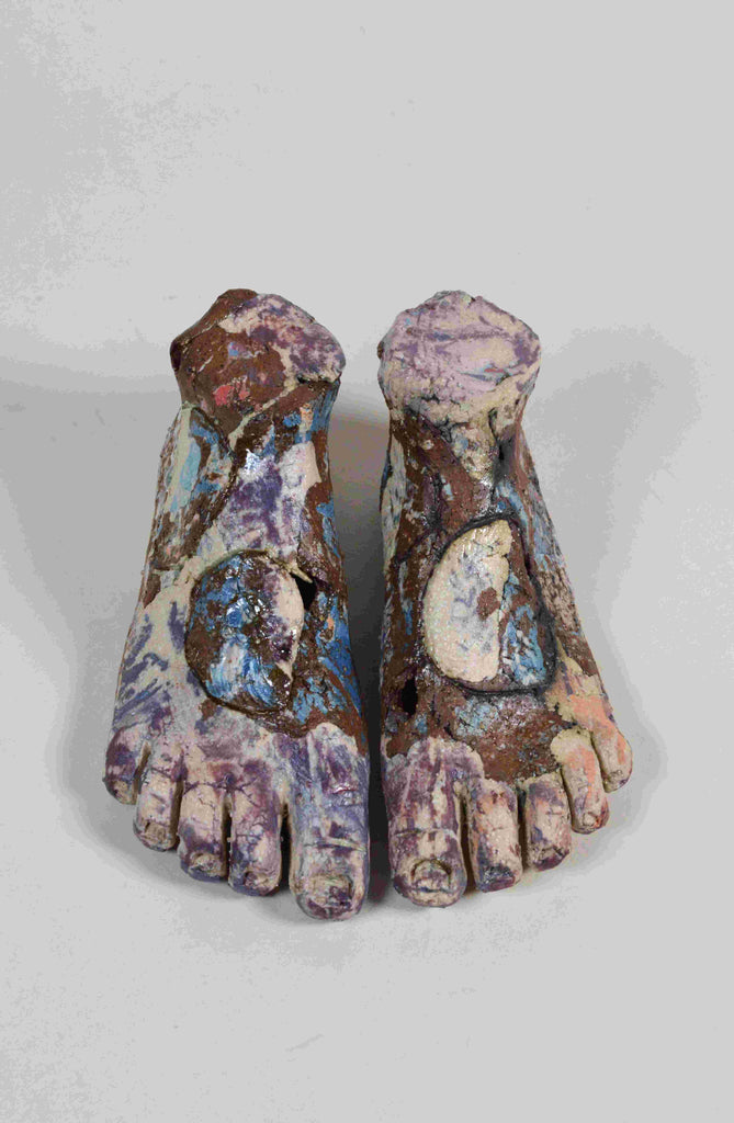 Helen Nottage 'Miniature Feet I' 5x9x12cm