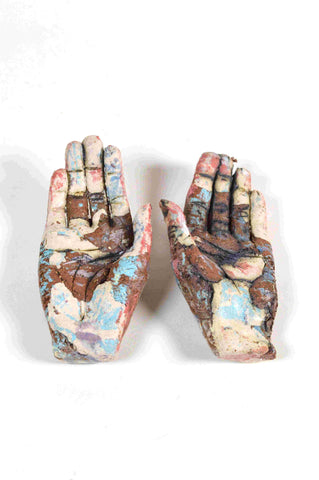 Helen Nottage 'Miniature Hands I' 11x11x3cm