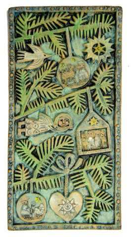 Hilke MacIntyre (C247) 'Christmas Ornaments' 25x12.5cm