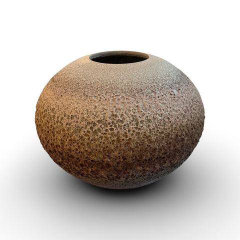 Jon Bull 'Large Lava Sphere' ceramic H19 x D23cm