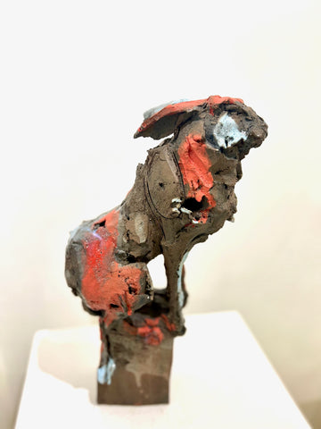 Brendan Hesmondhalgh 'Hare I' Ceramic H40cm