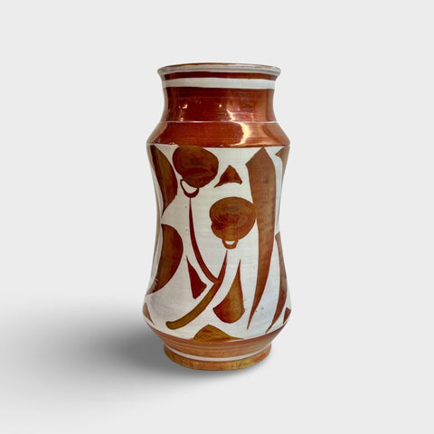 Andrew Hazelden ‘Alberello’ copper lustre ceramic H25.5cm