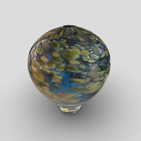 David Flower 'Hydrangea Ovoid Vase' glass H24xD21cm