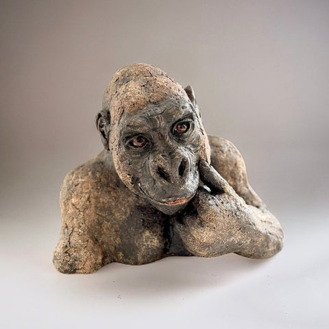 Julie Wilson 'Gorilla' ceramic H19cm