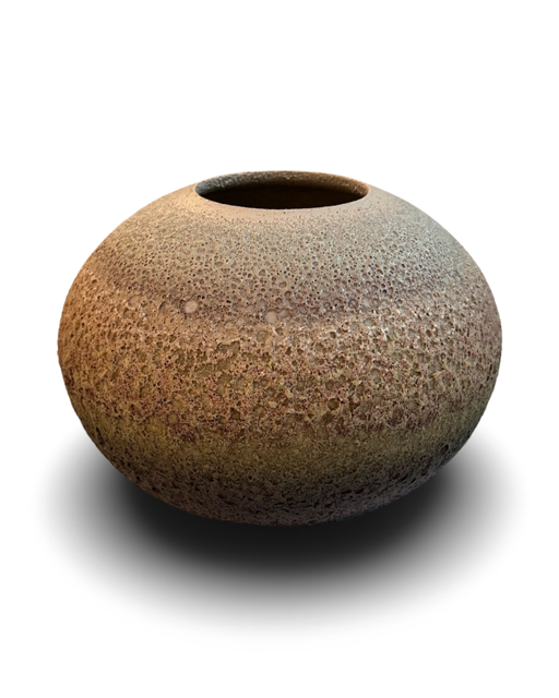 Job Bull ‘Small Lava Sphere’ ceramic H14 x D17cm