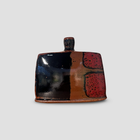 James Hake 'Thrown and Altered Vessel (11)' ceramic 15x15cm