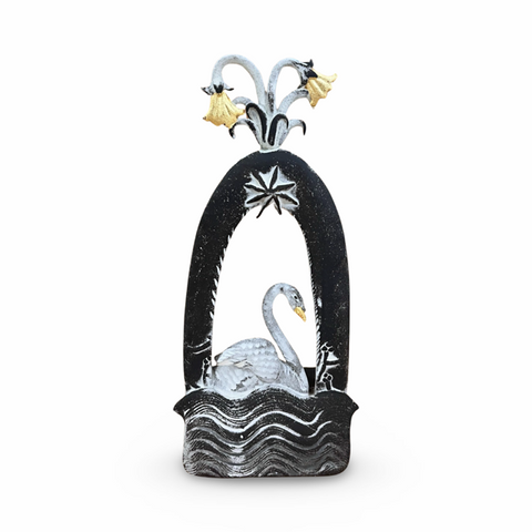 Jeremy James ‘Swan Archway’ ceramic H24cm