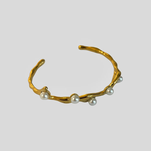 Jewel House Rocks 'Gold & Seed Pearl Bracelet'