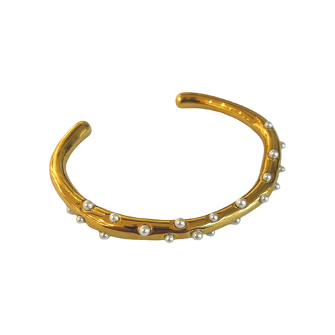 Jewel House Rocks 'Gold & Seed Pearl Bracelet'