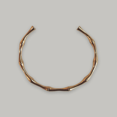 Jewel House Rocks 'Open bamboo bracelet' 5.5cm diameter
