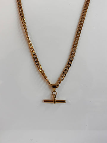 Jewel House Rocks 'T-bar necklace' 43-48cm