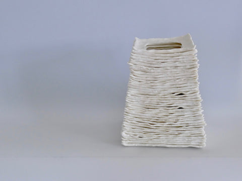 Jo Gifford 'Stack' porcelain paper clay 10x8cm