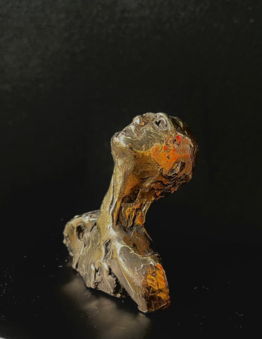 John O'Connor 'Stargazer head' polished bronze 7.5x6cm 1/25 £600