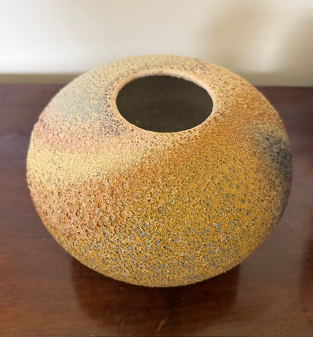 Jon Bull 'Medium Lava Sphere' ceramic H16xw23cm