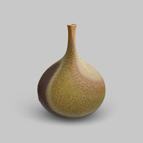 Jon Bull 'Small Medium Lava Teardrop Vessel' ceramic H20xD16cm