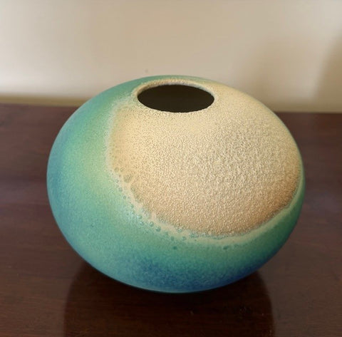 Jon Bull 'Small Coastal Sphere' ceramic H13xW16cm