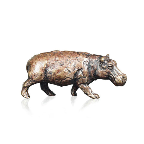 Michael Simpson ‘Hippo’ bronze 2x5x1.5cm