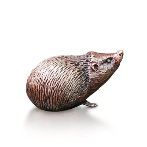 Michael Simpson ‘Miniature Hedgehog’ bronze 2x4x2cm