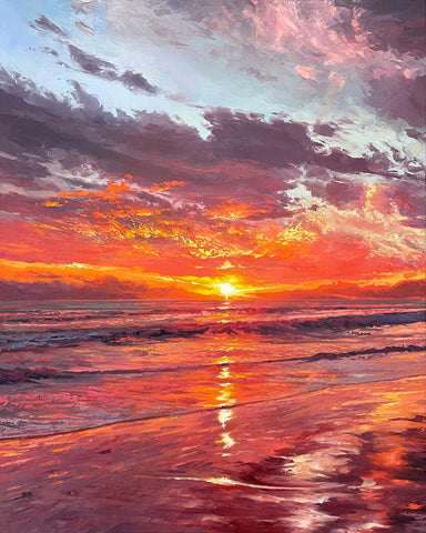 Nick Vivian 'Something Special' oil on canvas 80x100cm