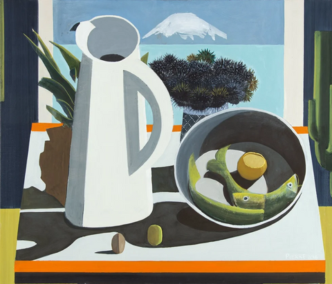 Pierre Clement 'Humboldt' oil on canvas 100x120cm