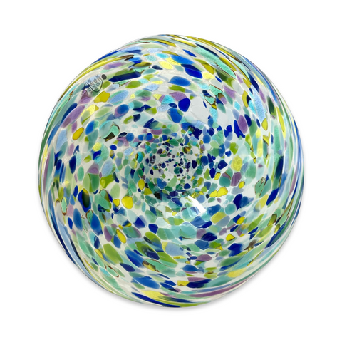 Richard Shakspeare 'Blue Confetti Dish' glass D18cm