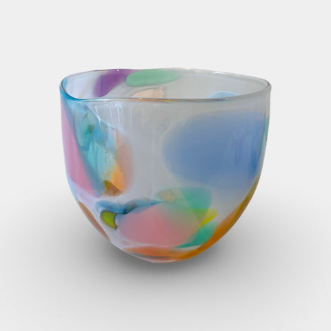 Richard Shakspeare ‘Medium Nougat Bowl’ glass H14cm D15cm