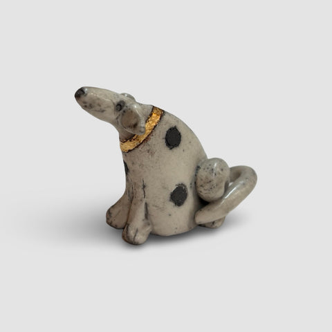 Rob Whelpton 'Dog' ceramic 7x8x5cm
